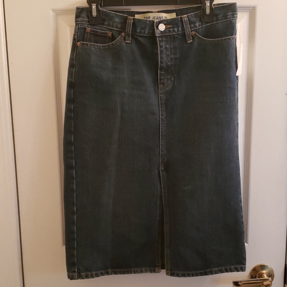 GAP Dresses & Skirts - 🤯3/$12 Gap Jean's Denim Skirt Modesty Size 4